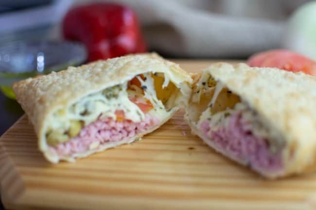 Pastel de pizza